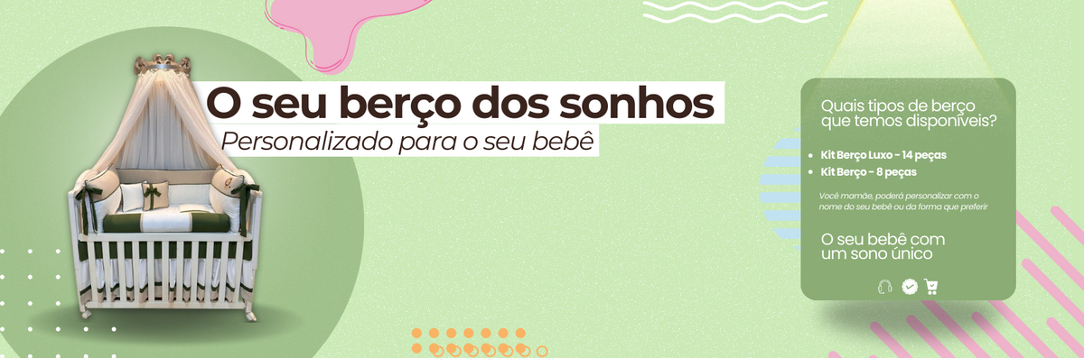 Sonhos de Mãe Enxovais - Tudo Personalizado para se bebê